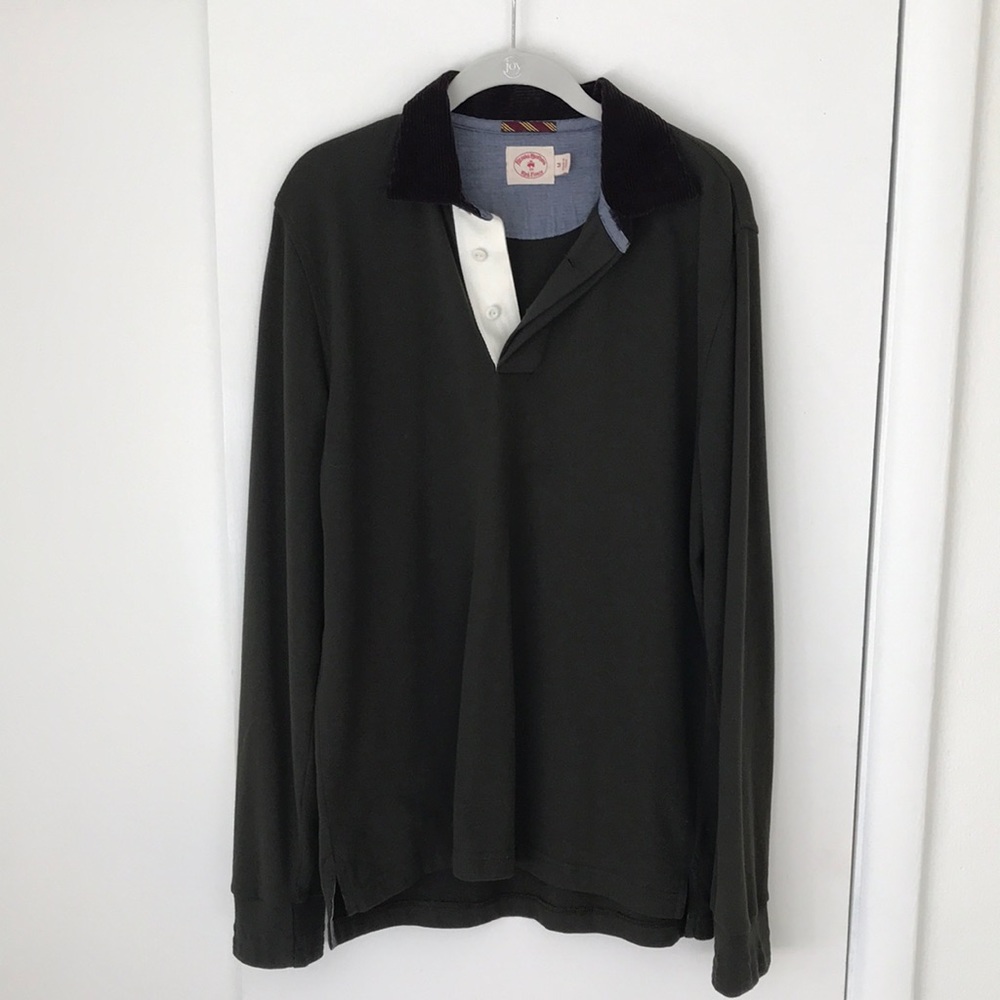 Brooks Brothers rugby polo shirt